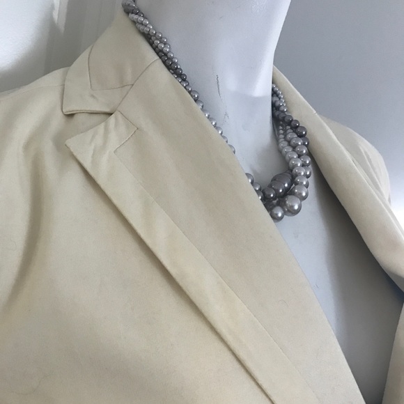 Vintage Cream Blazer NWOT - Picture 4 of 7